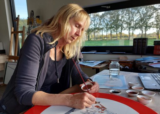 Boerenvee in de kunst: Tine van Houselt